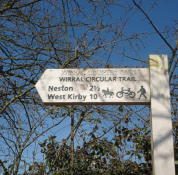 13 Wirral Way signpost